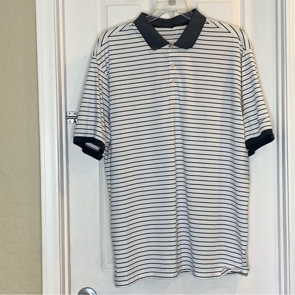 Nike Golf Polo Size 2XL Striped